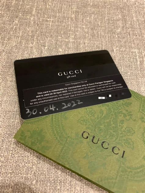 gucci gift certificate